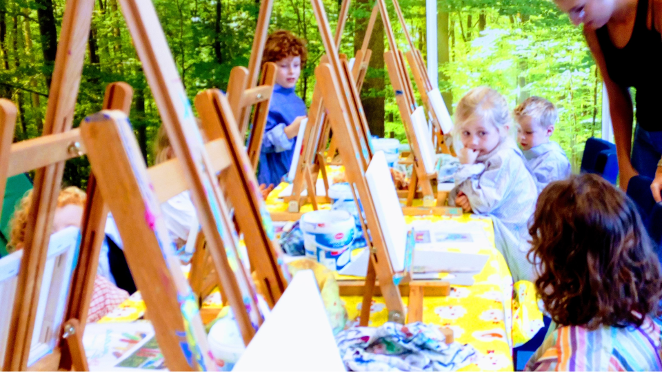 Schilderlessen kinderen